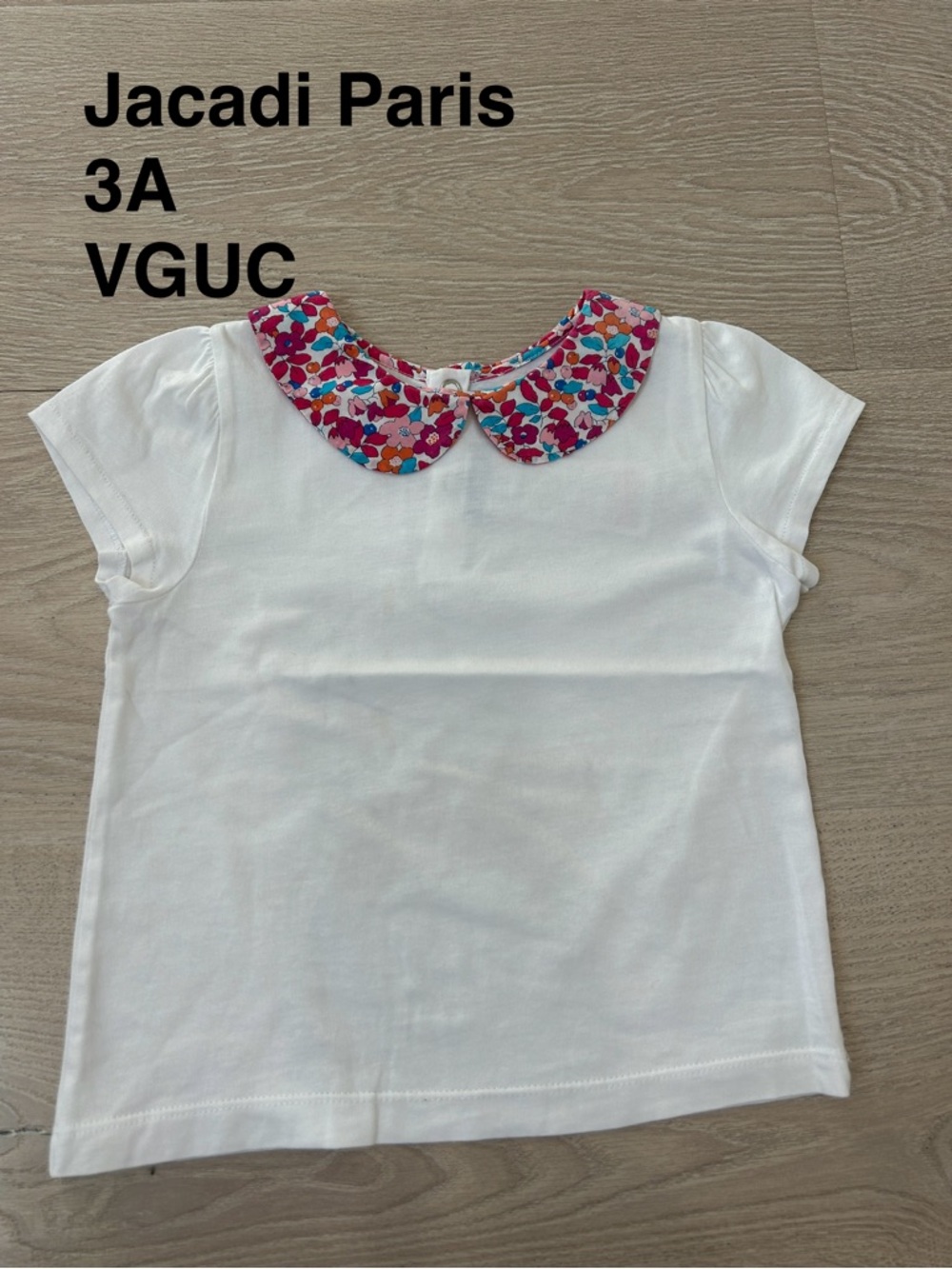 Girls' Liberty Floral Peter Pan Collar